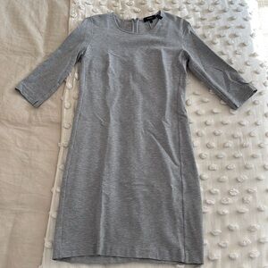 Theory light gray size 10 dress